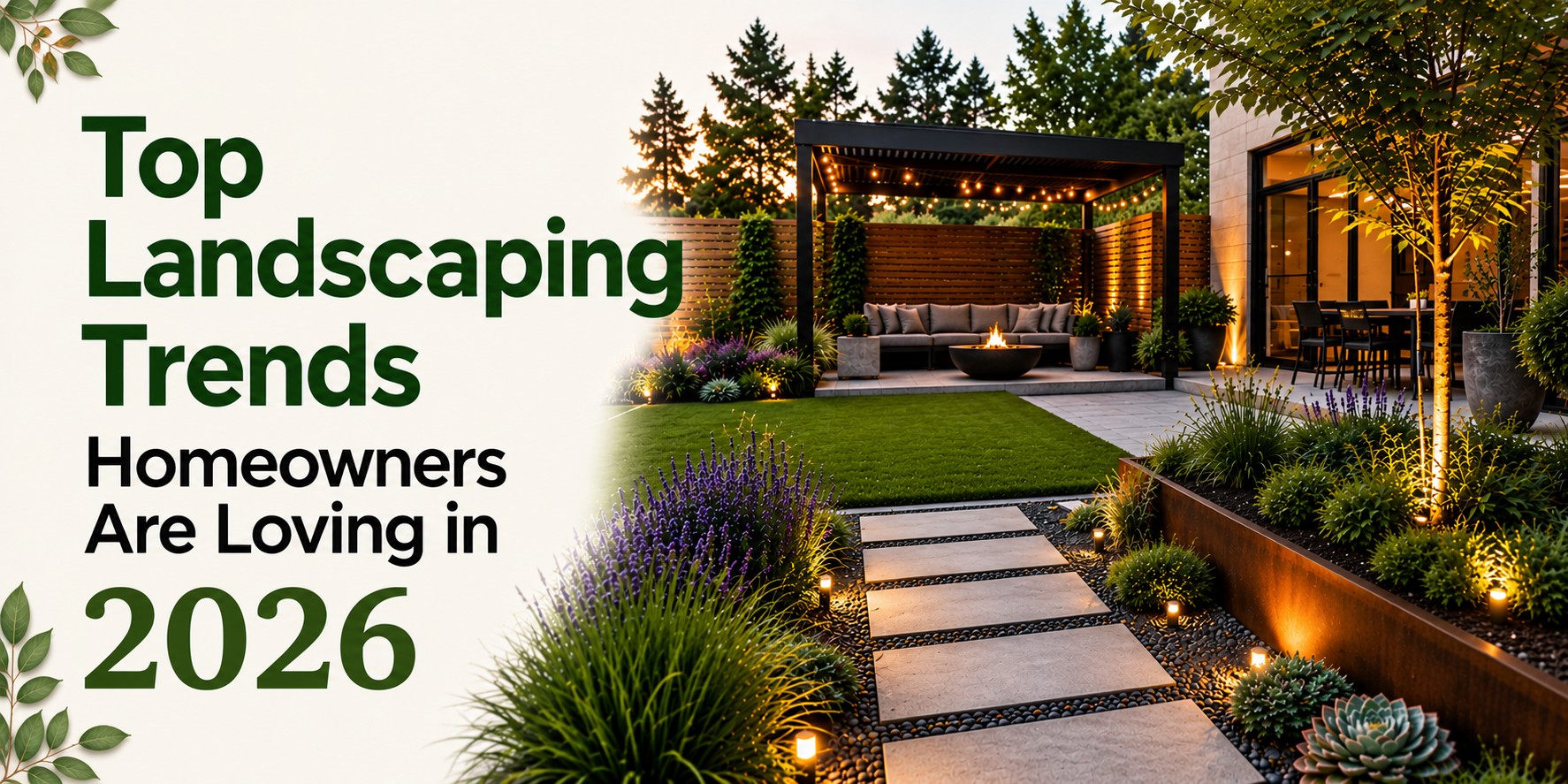 Top Landscaping Trends Homeowners Are Loving in 2026